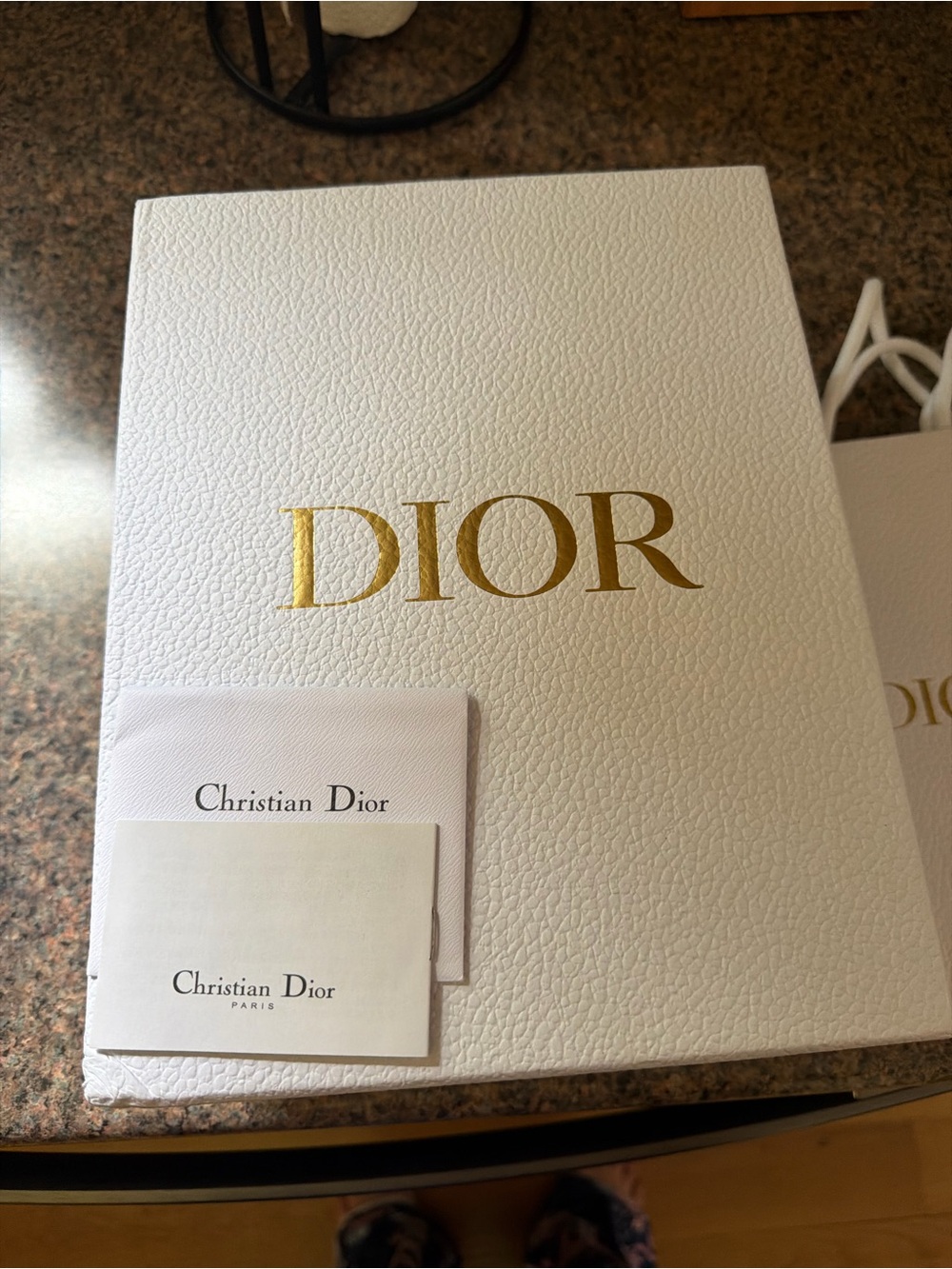 Dior Box and Gift Bag Packaging Set